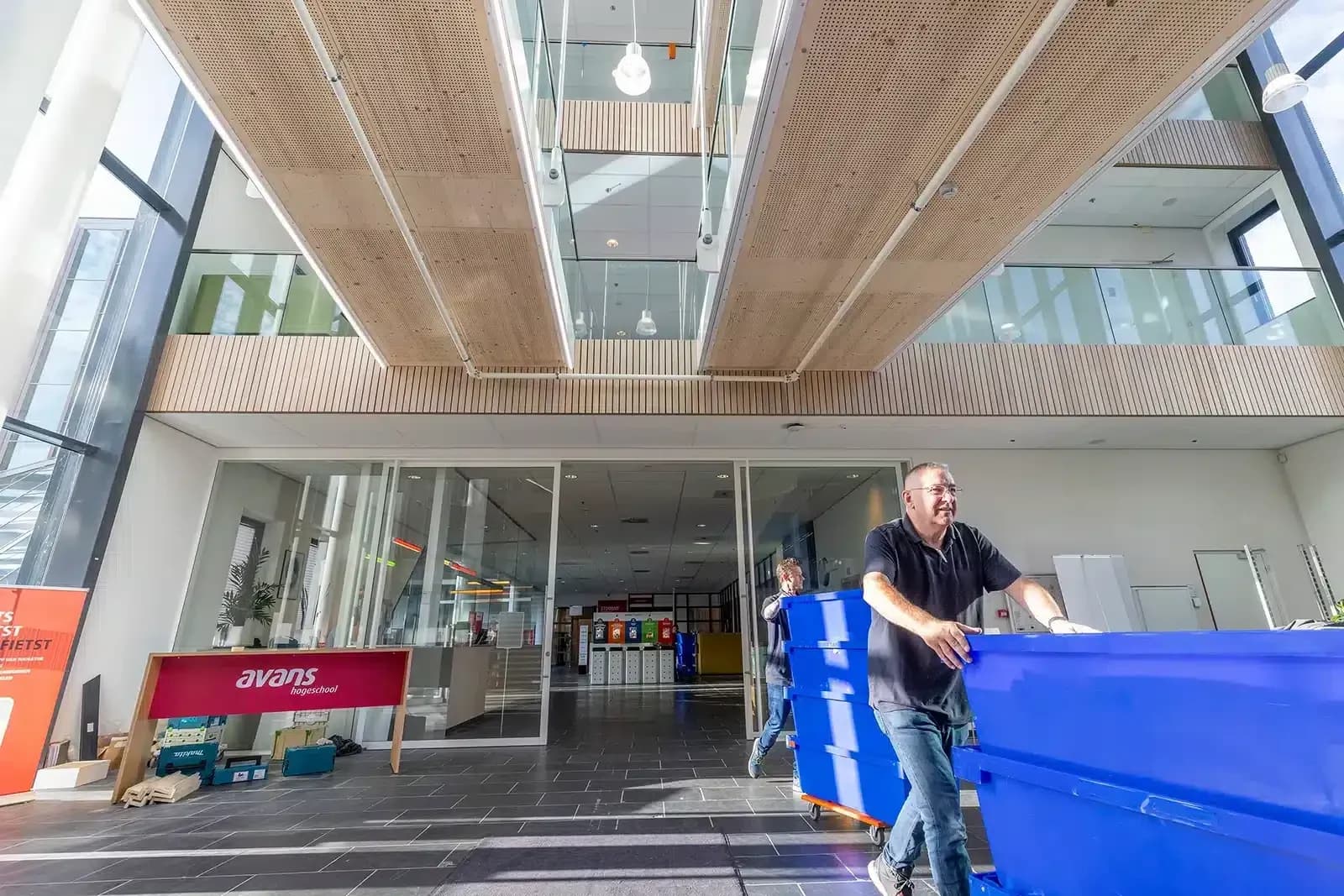 Een verhuizing bij Avans Hogeschool