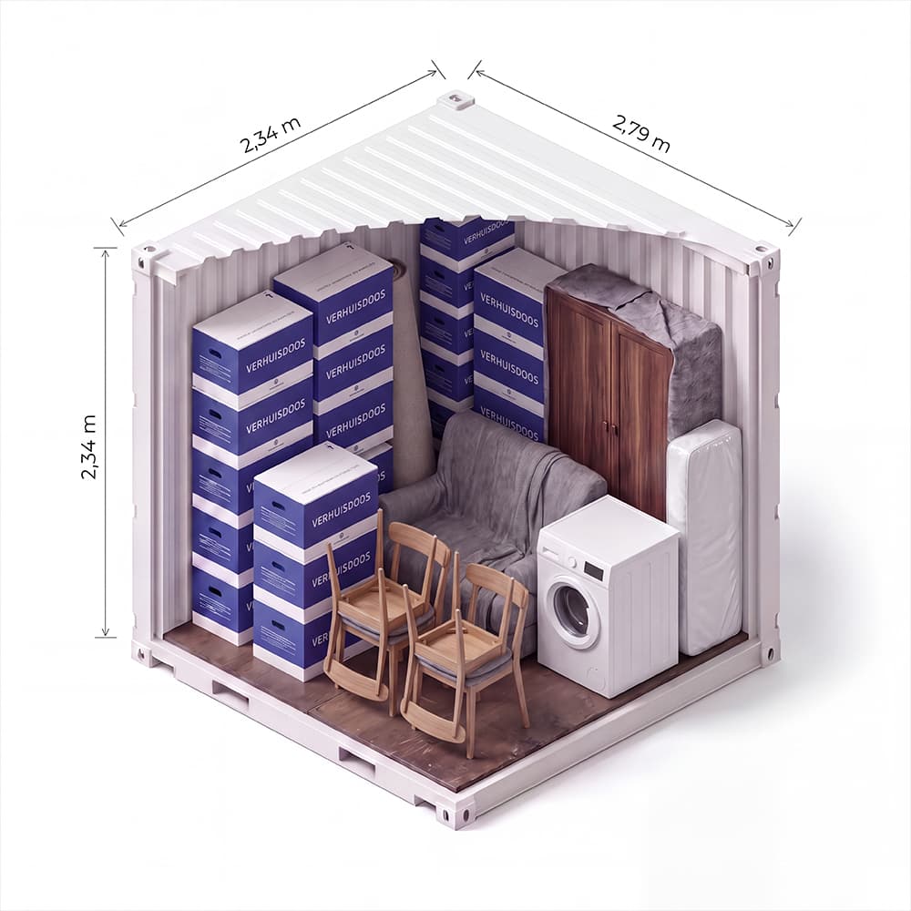 Opslagcontainer 16 m³