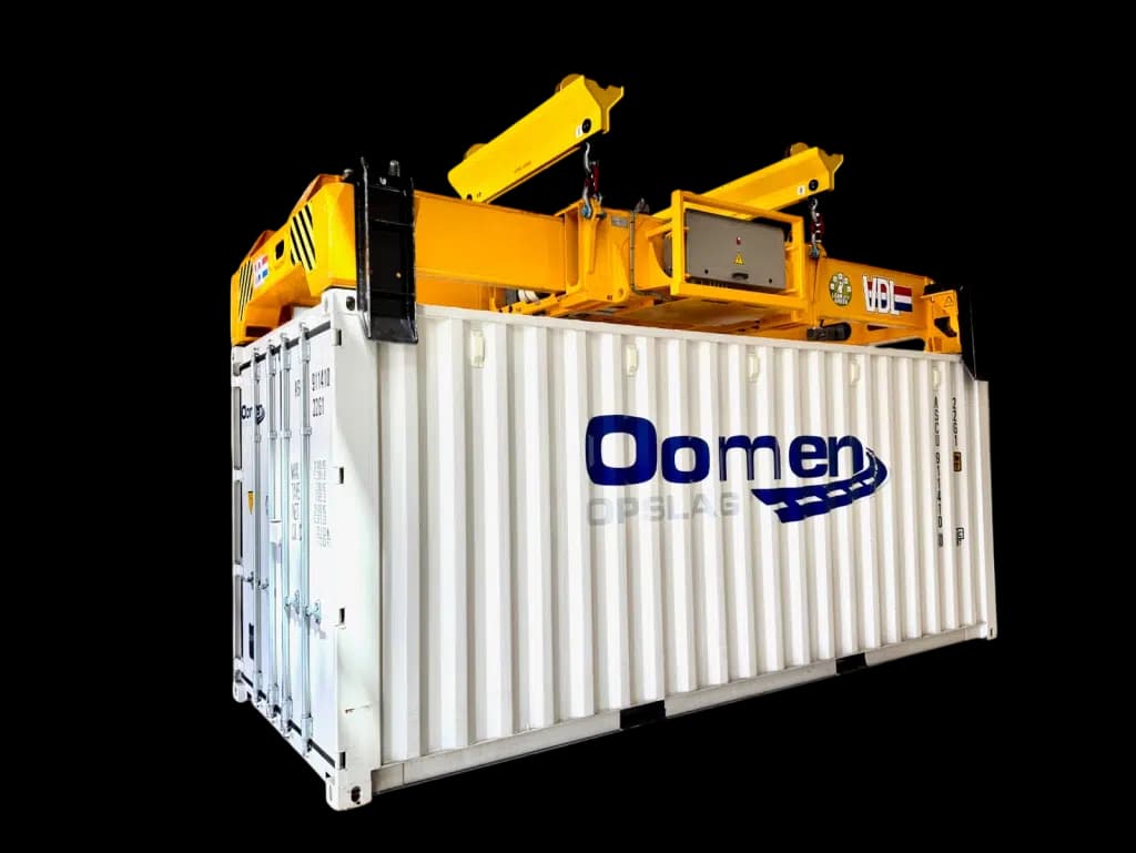 Secure storage containers at Oomen