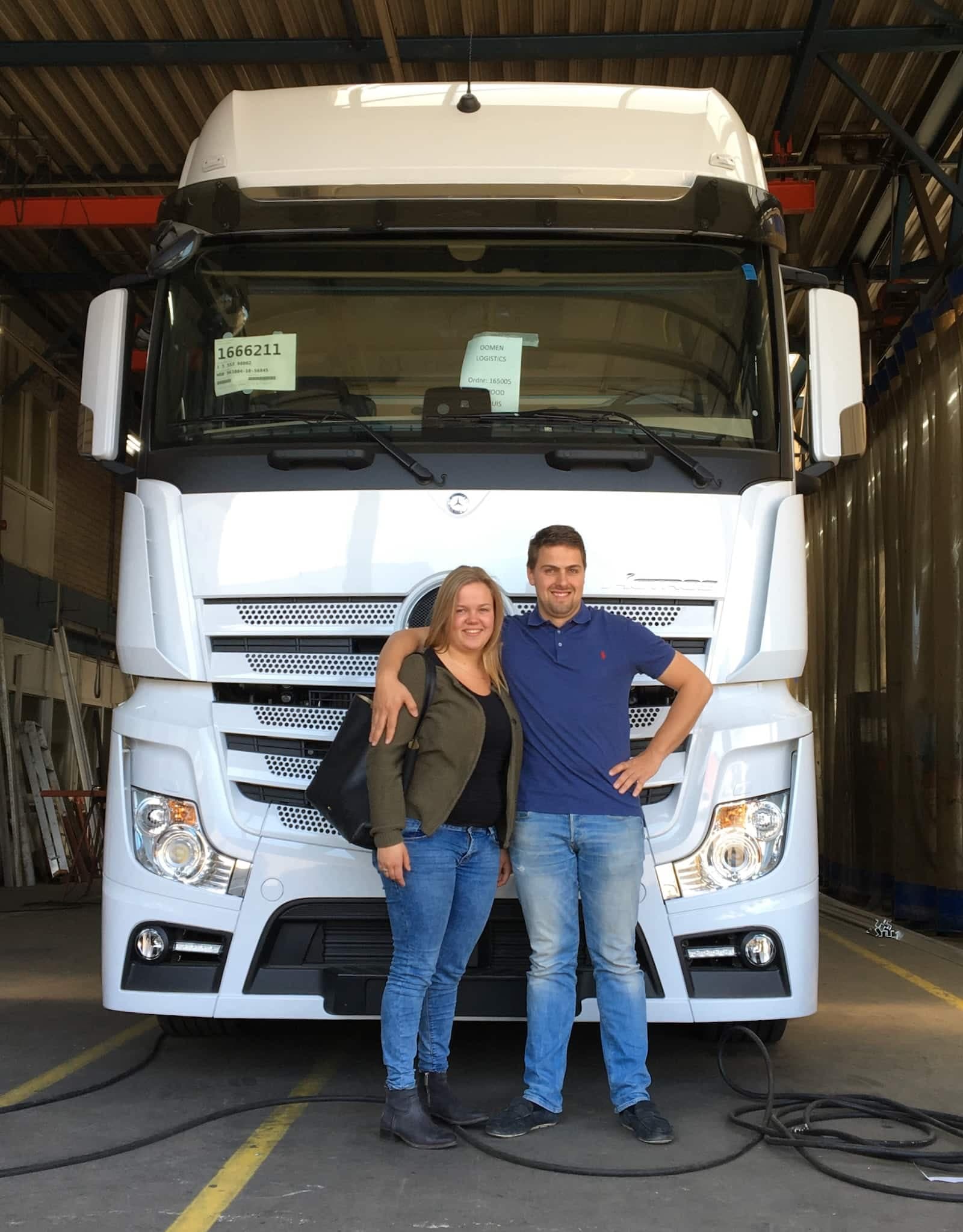 2016 — De eerste vrachtwagen
