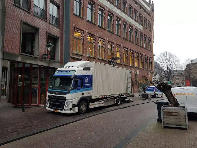 Van Leeuwen containerwagen